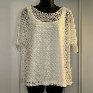 Ruby Rd Laced Blouse